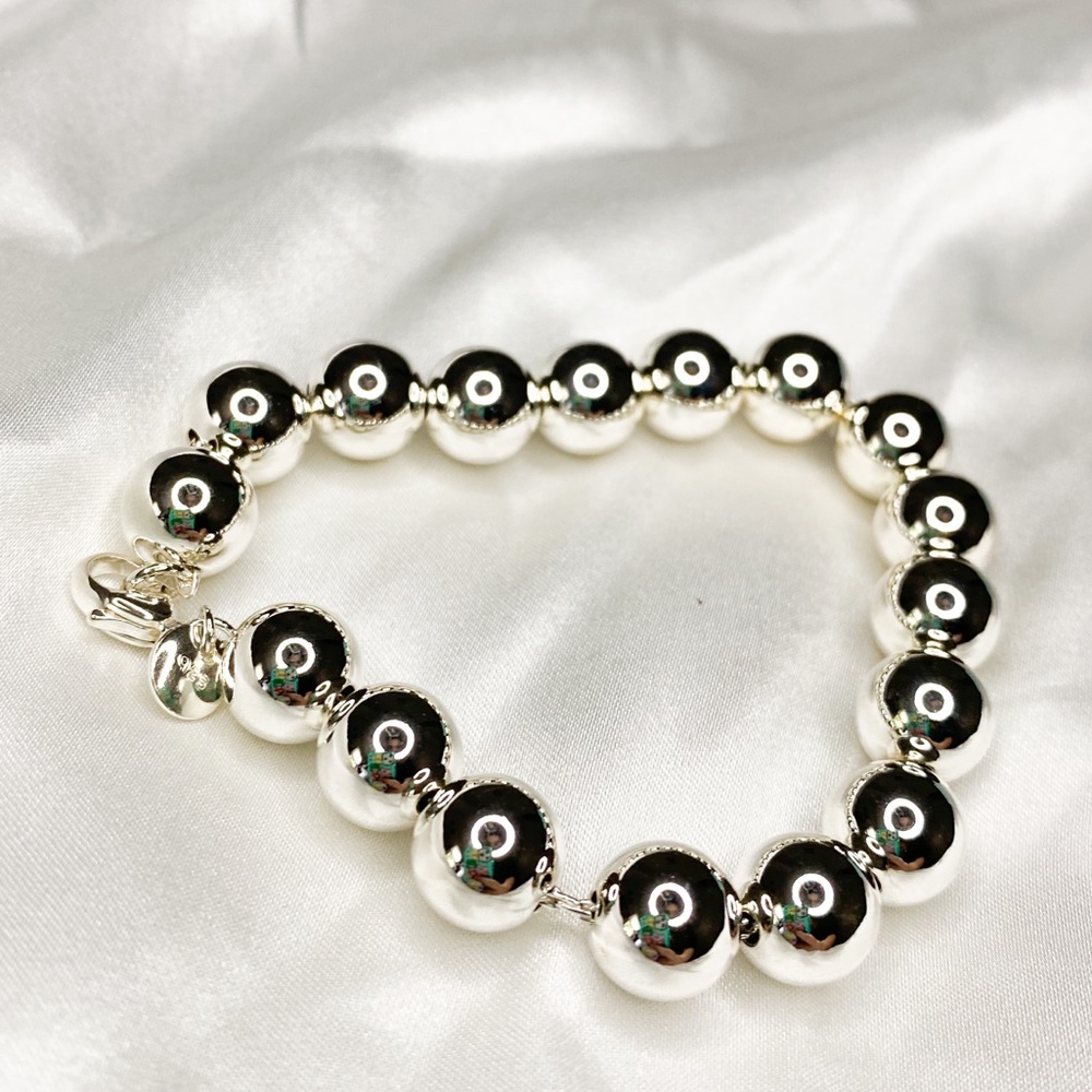 Tiffany & Co. Sterling Silver Ball Bracelet